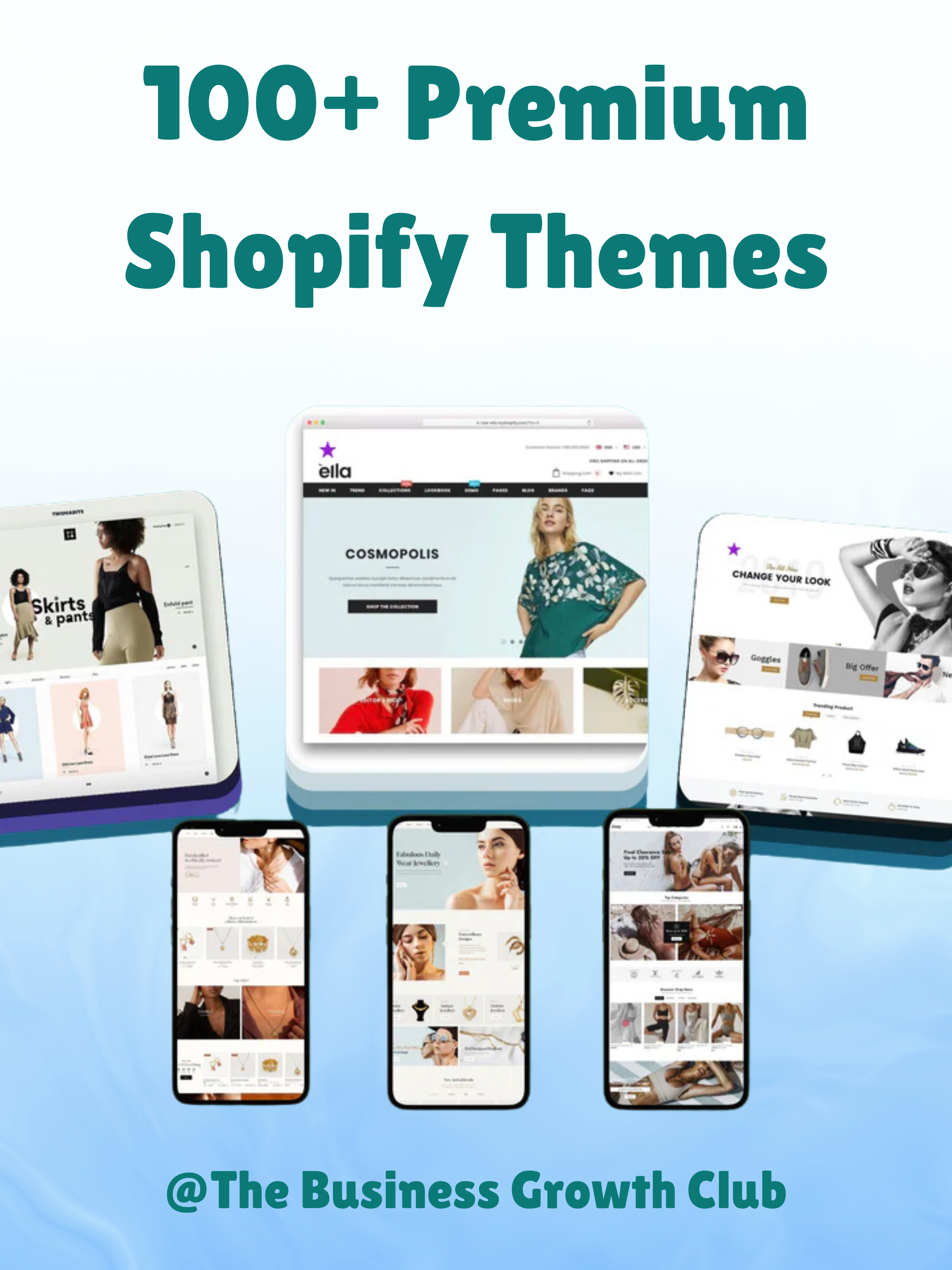 100+ Premium Shopify Themes for Your Online Store