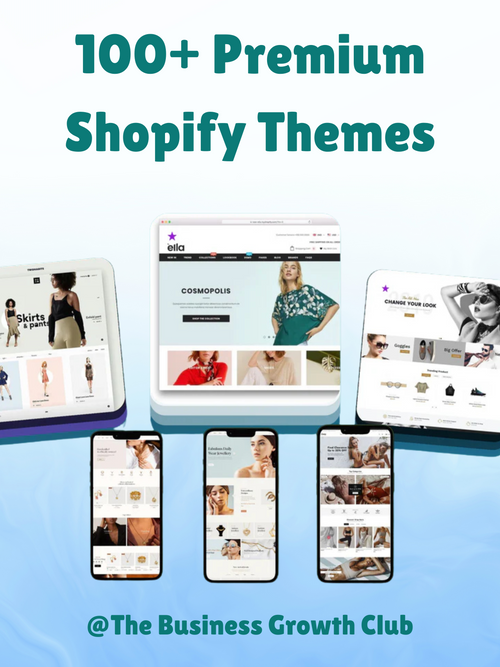 100+ Premium Shopify Themes for Your Online Store - The Business Growth Club India 🇮🇳