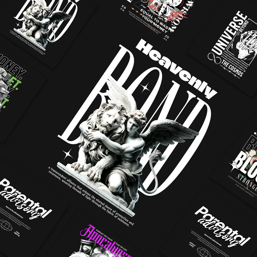 100 Ultra Premium Streetwear Graphics Bundle - Vector & PNG Collection