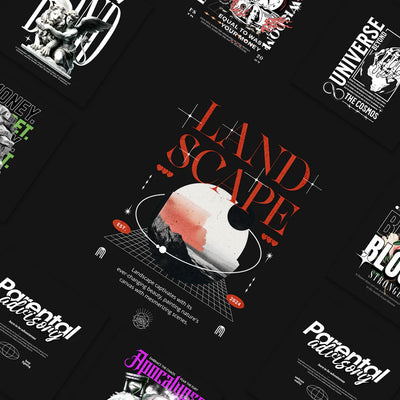 100 Ultra Premium Streetwear Graphics Bundle - Vector & PNG Collection