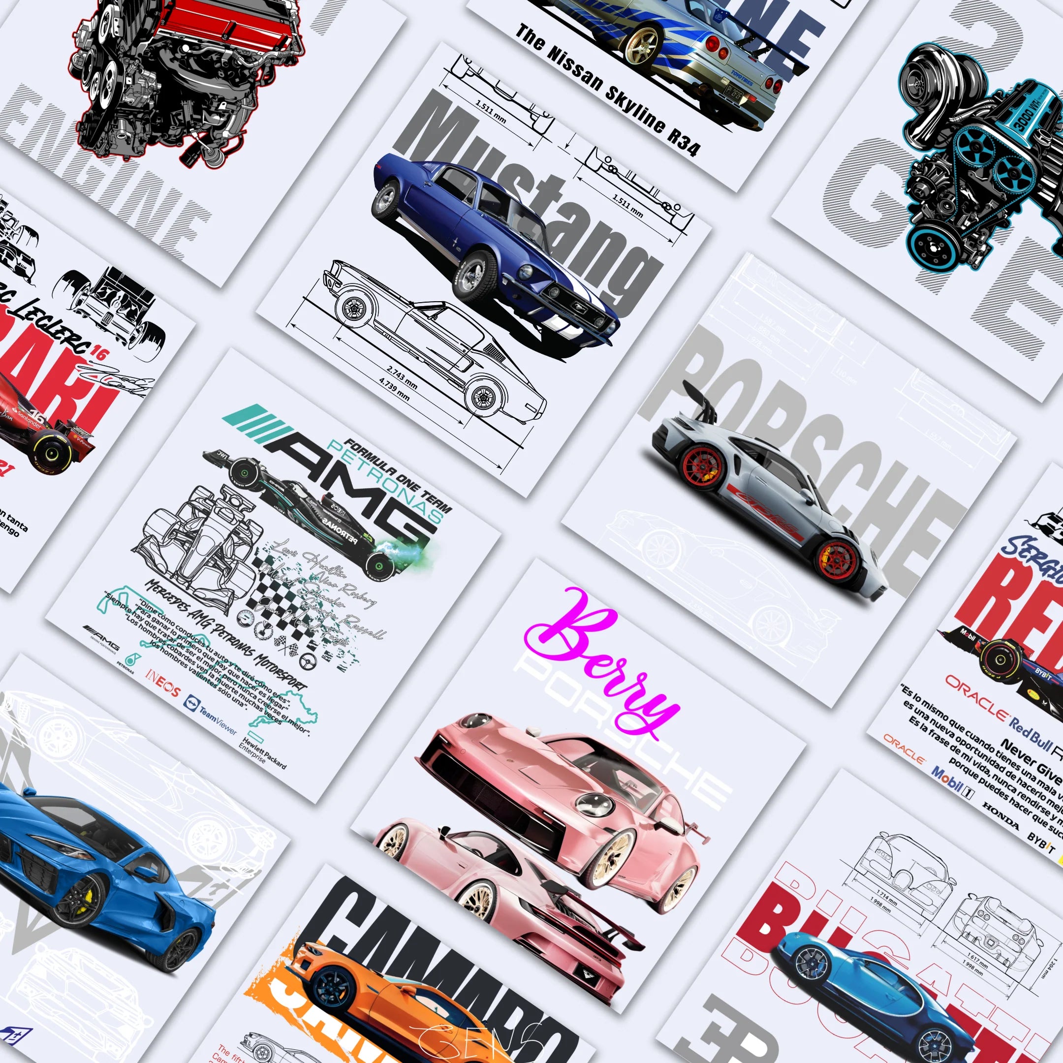 1000+ Premium Car Designs Bundle - Adobe Illustrator & PNG Files