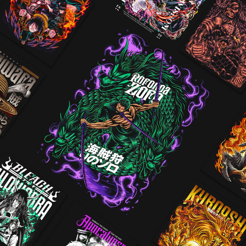 ⚡ 250 Legendary Anime Designs Bundle - Premium Vector & PNG Collection