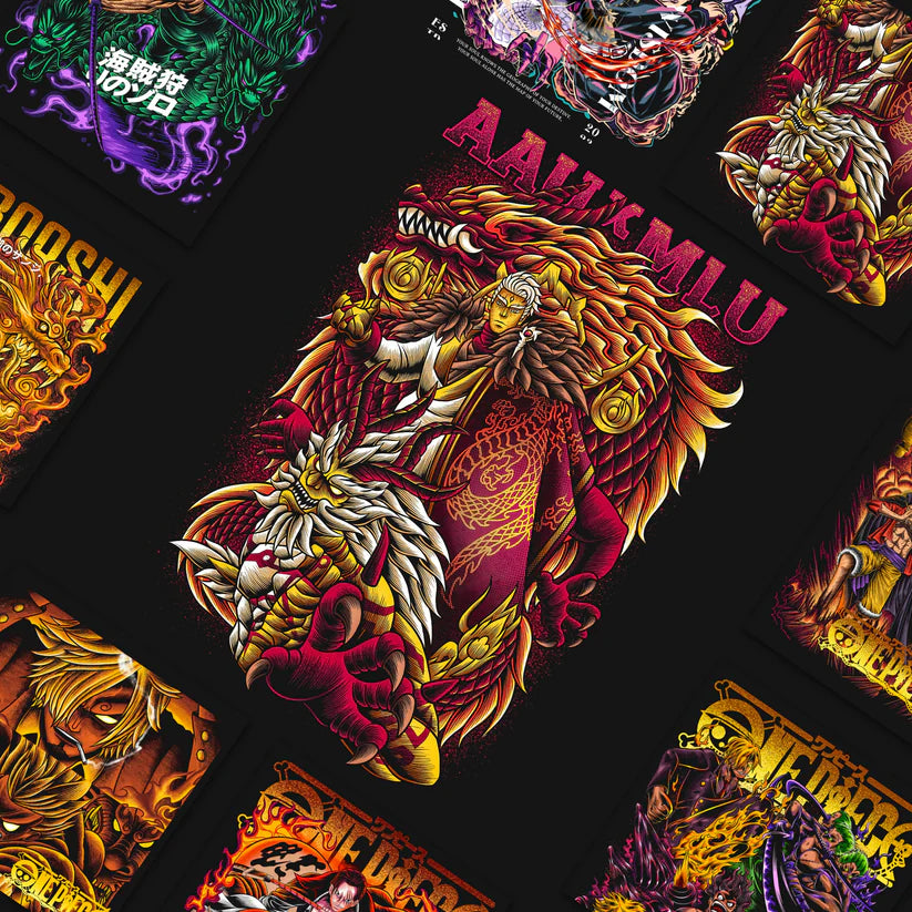 ⚡ 250 Legendary Anime Designs Bundle - Premium Vector & PNG Collection