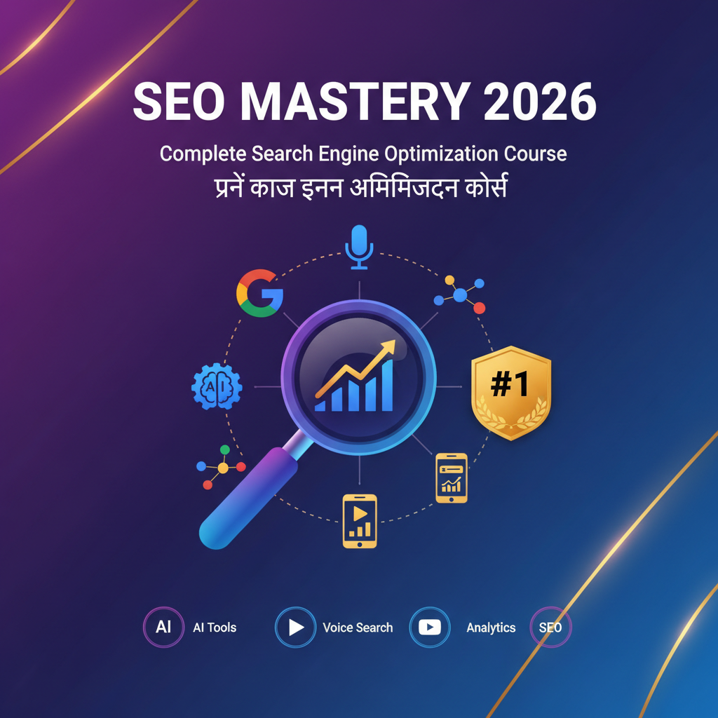SEO Mastery 2026 Course Image